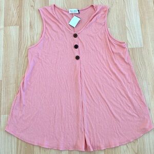 NEW Women’s 2X plus star vixen tank top blouse